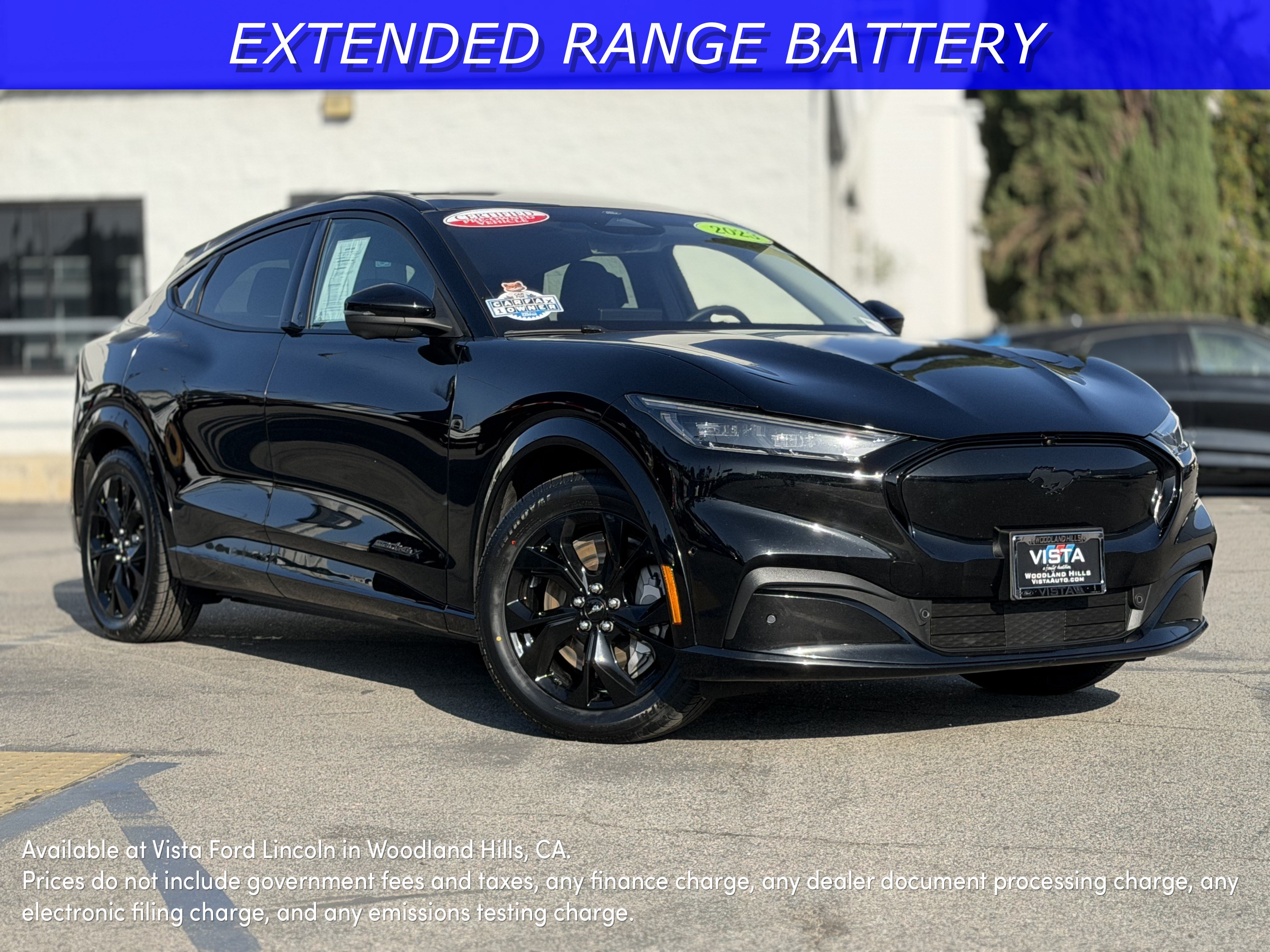 Certified 2023 Ford Mustang Mach-E Premium w/ Mustang Nite Pony Package