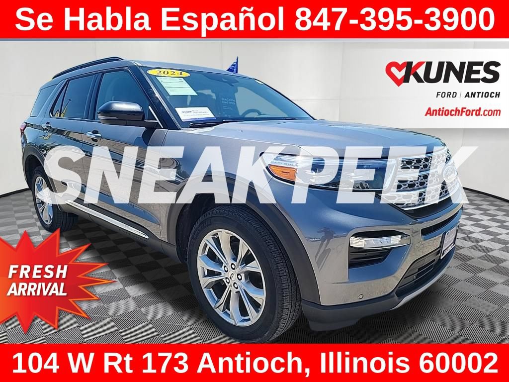 Certified 2024 Ford Explorer Limited AWD/4WD image 1