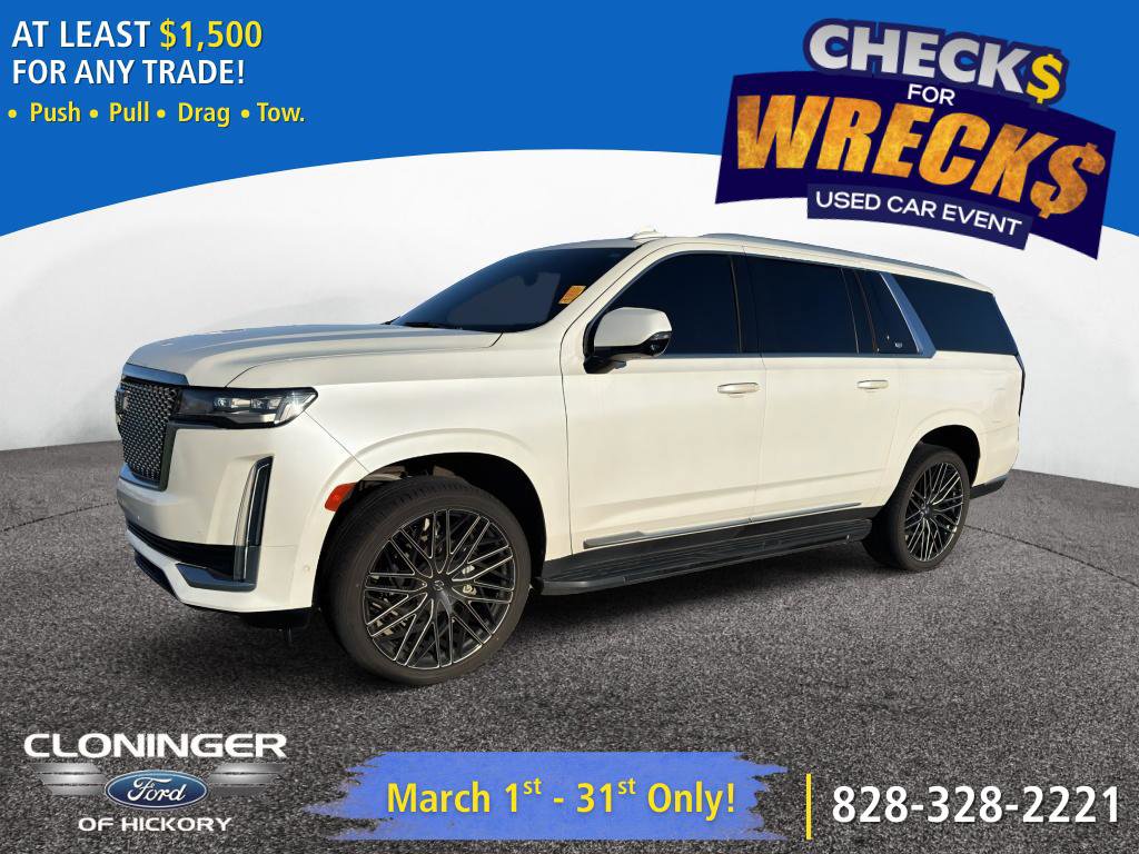 Used 2021 Cadillac Escalade ESV Premium Luxury w/ LPO, Radiant Package