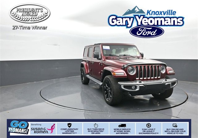 Used 2021 Jeep Wrangler Unlimited Sahara w/ Cold Weather Group
