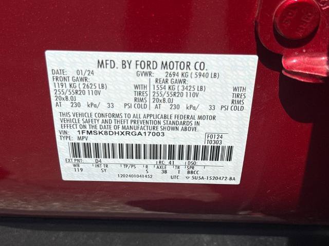 Certified 2024 Ford Explorer XLT w/ Equipment Group 202A AWD/4WD image 17