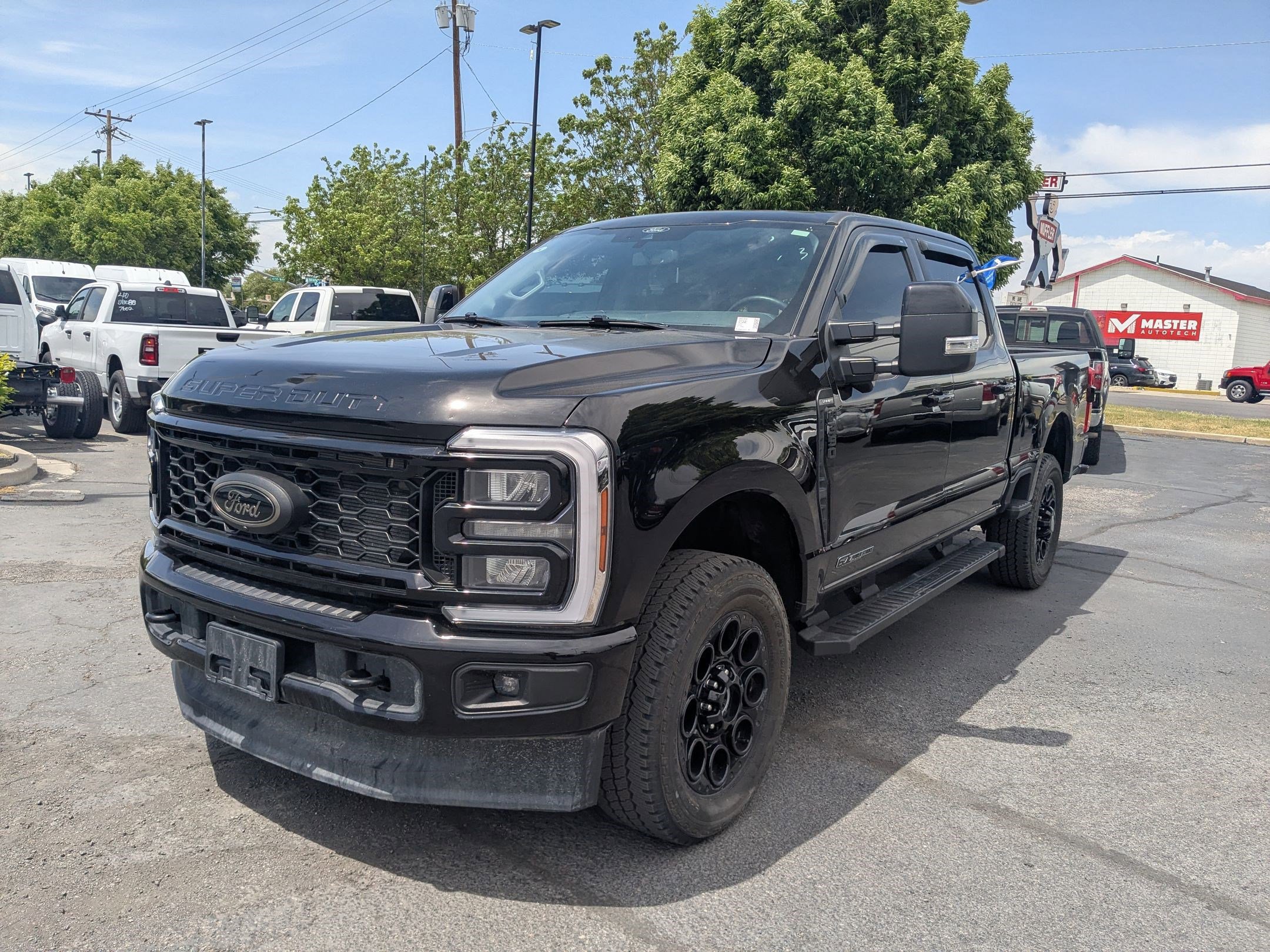 Certified 2025 Ford F350 Lariat w/ Black Appearance Package AWD/4WD image 12