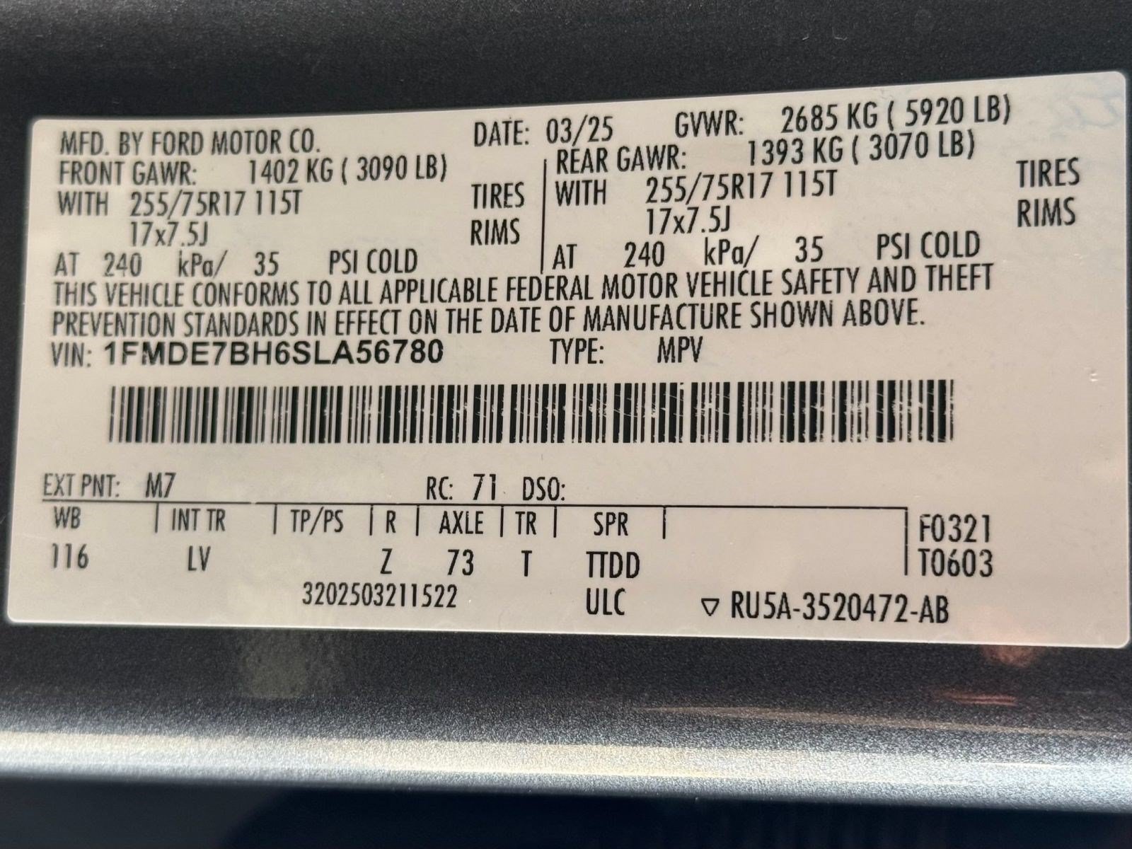 Certified 2025 Ford Bronco Big Bend AWD/4WD image 29
