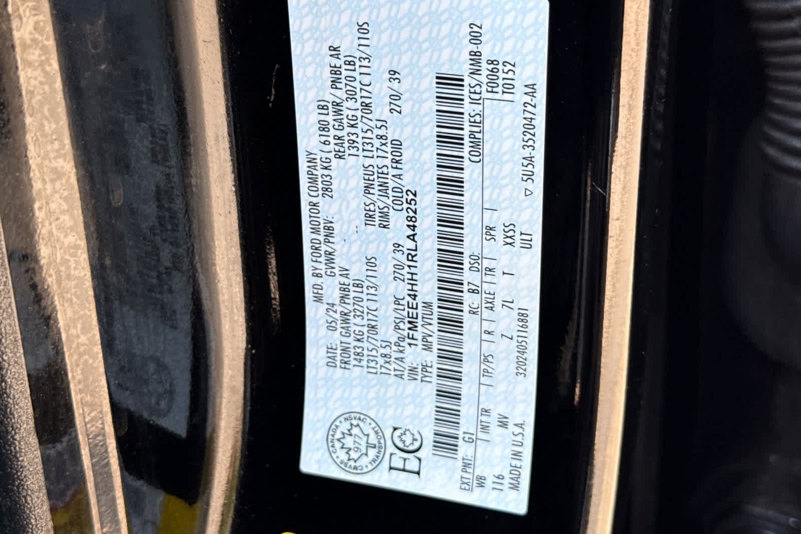 Certified 2024 Ford Bronco Everglades AWD/4WD image 33