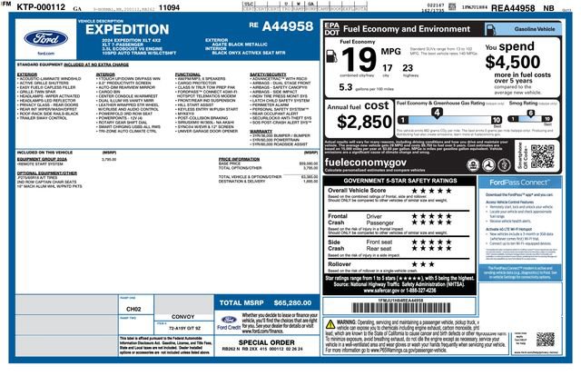 Certified 2024 Ford Expedition XLT RWD image 2