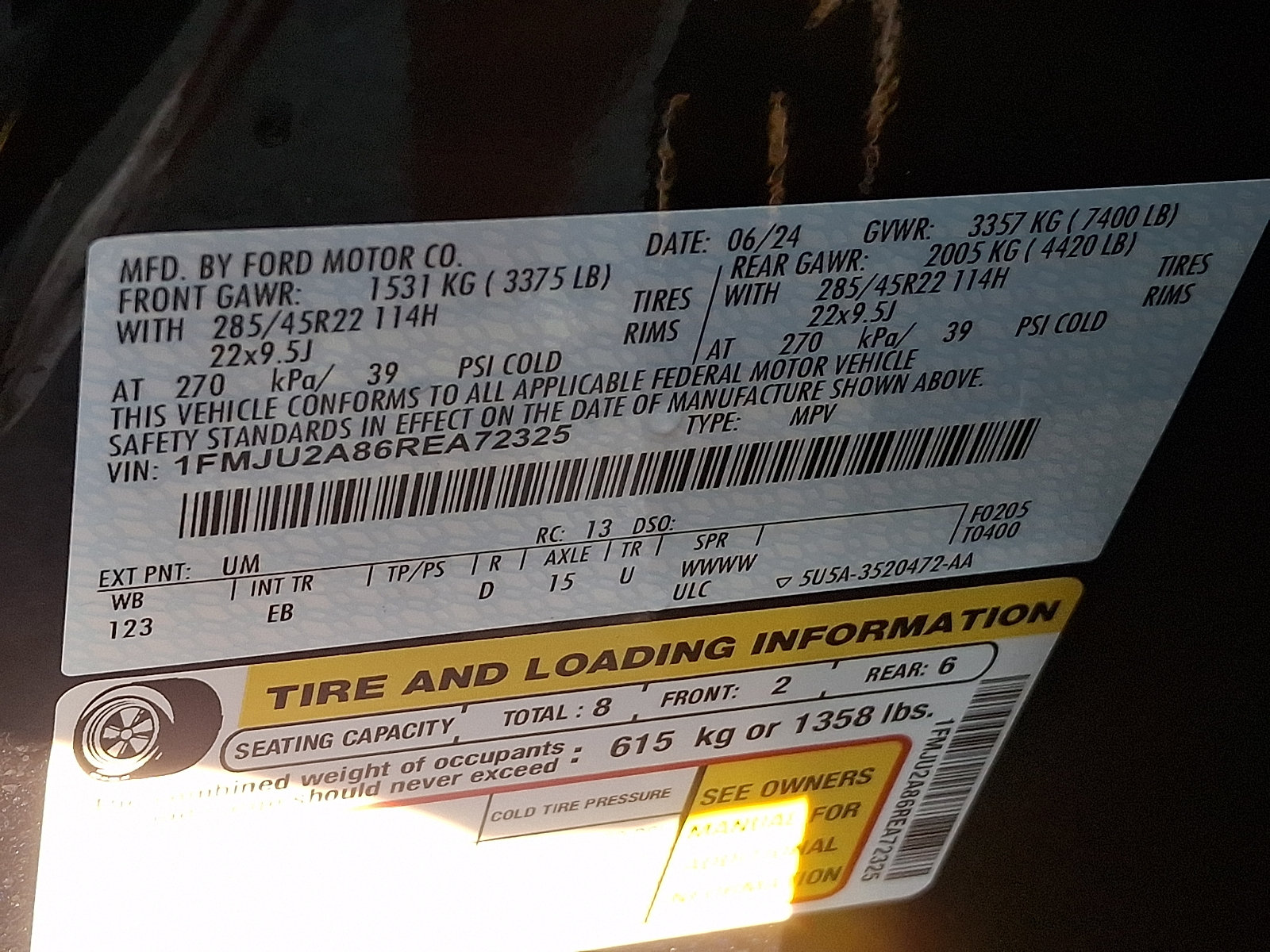 Certified 2024 Ford Expedition Limited AWD/4WD image 30