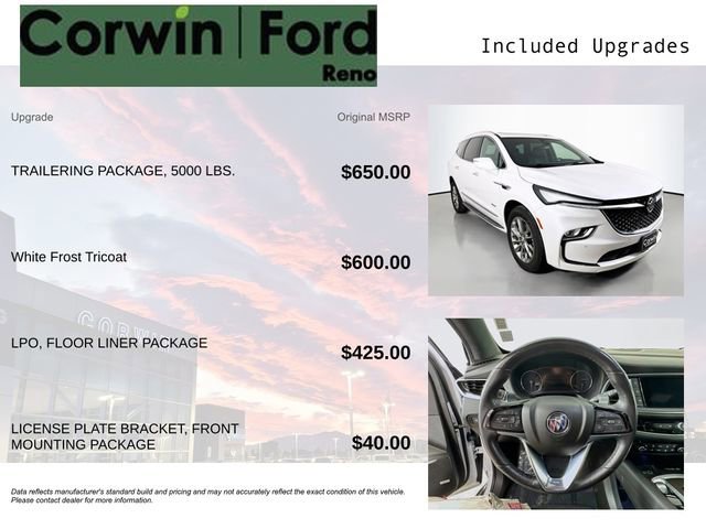 Used 2023 Buick Enclave Avenir w/ Trailering Package, 5000 lbs. image 10