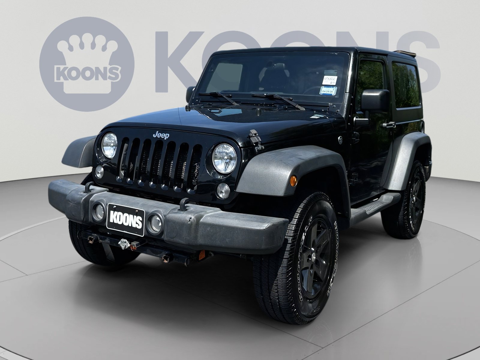 Used 2017 Jeep Wrangler Sport w/ Quick Order Package 24S