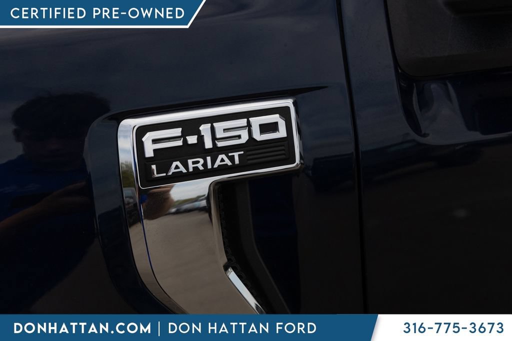 Certified 2022 Ford F150 Lariat w/ Equipment Group 502A High AWD/4WD image 33
