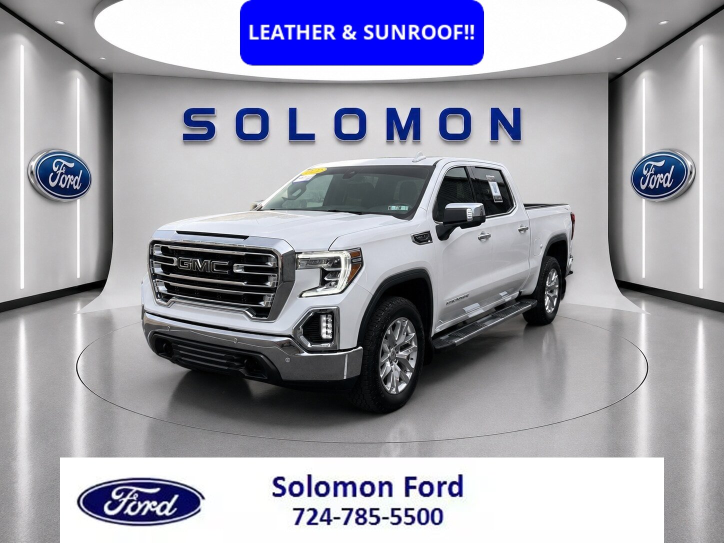 Used 2022 GMC Sierra 1500 SLT w/ SLT Premium Plus Package AWD/4WD image 1