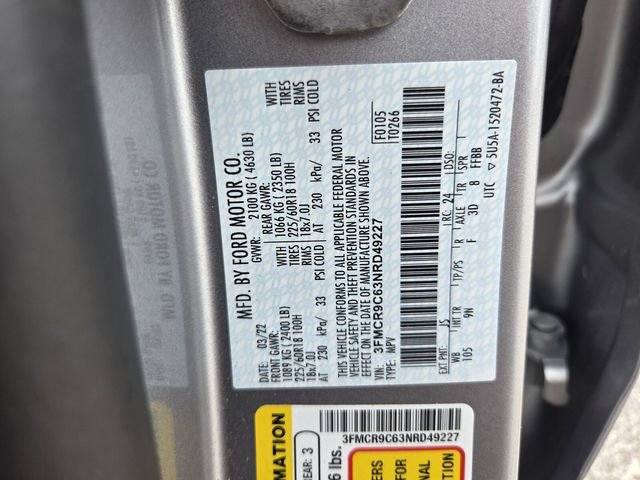 Certified 2022 Ford Bronco Sport Outer Banks w/ Tech Package AWD/4WD image 21