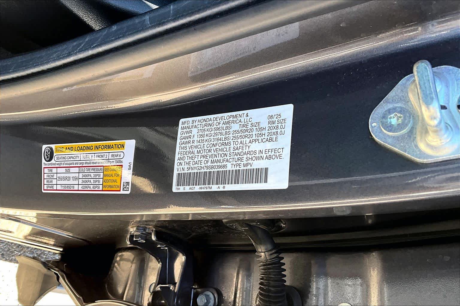 Used 2025 Honda Pilot Touring image 34