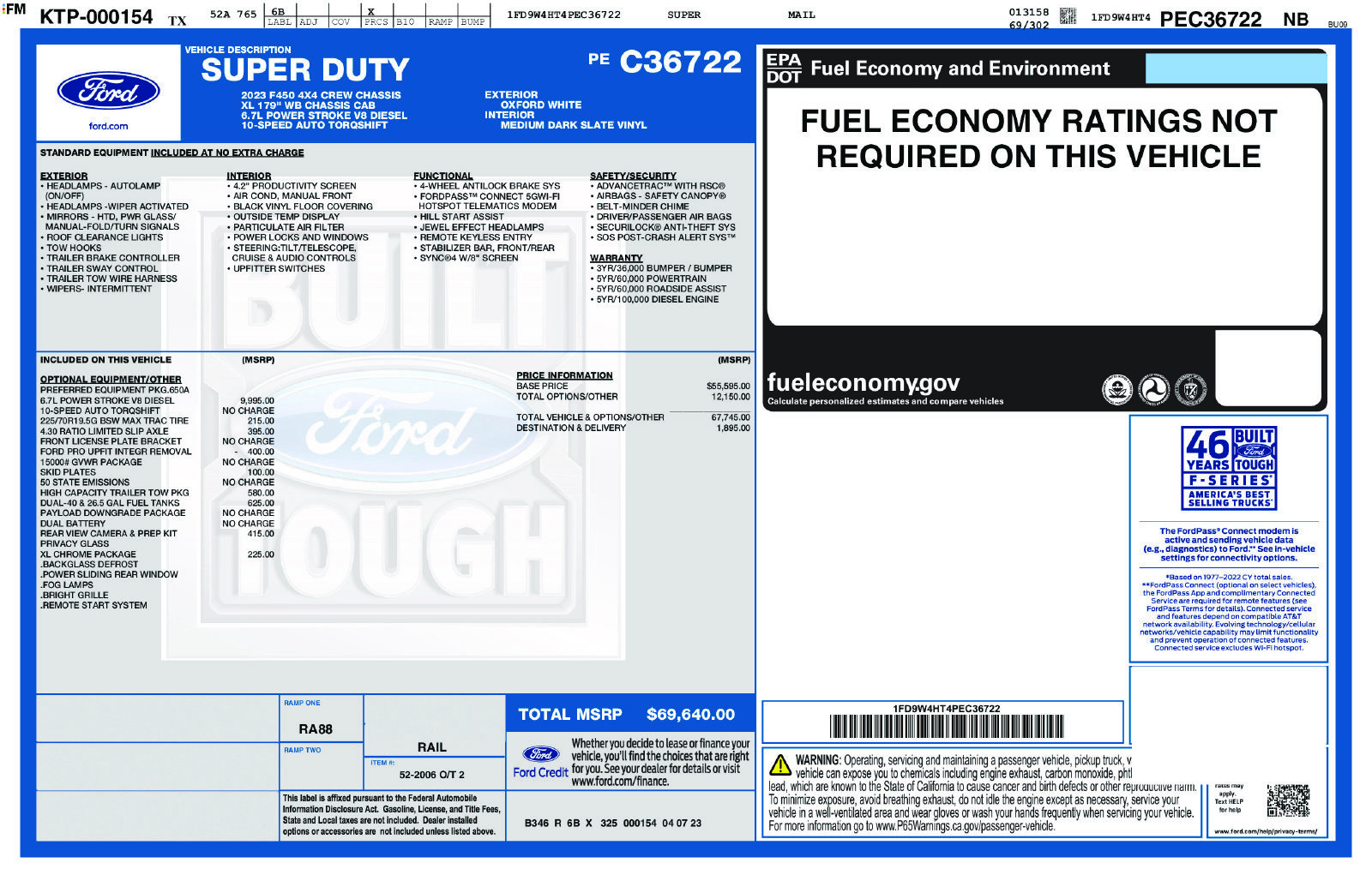 Certified 2023 Ford F450 XL AWD/4WD image 13