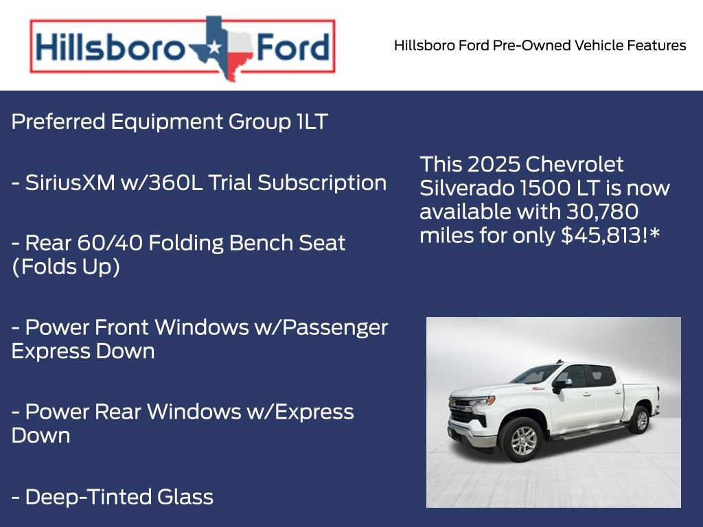 Used 2025 Chevrolet Silverado 1500 LT AWD/4WD image 3