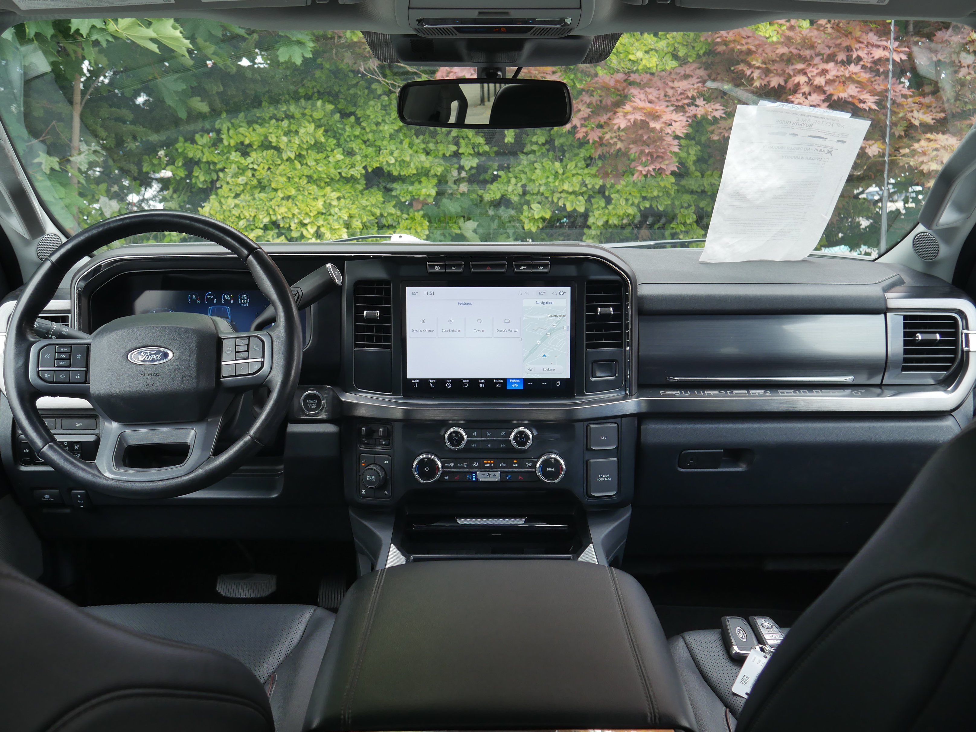 Certified 2024 Ford F350 Lariat w/ FX4 Off-Road Package AWD/4WD image 10