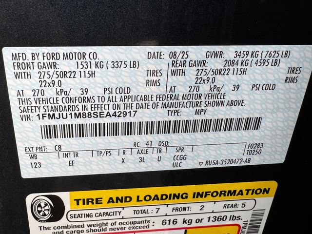 Certified 2025 Ford Expedition Platinum w/ Driver's Package AWD/4WD image 31