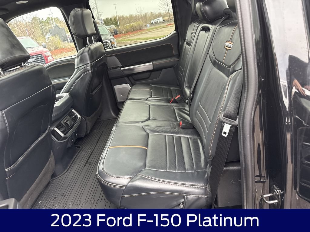 Certified 2023 Ford F150 Platinum w/ Equipment Group 701A High AWD/4WD image 16