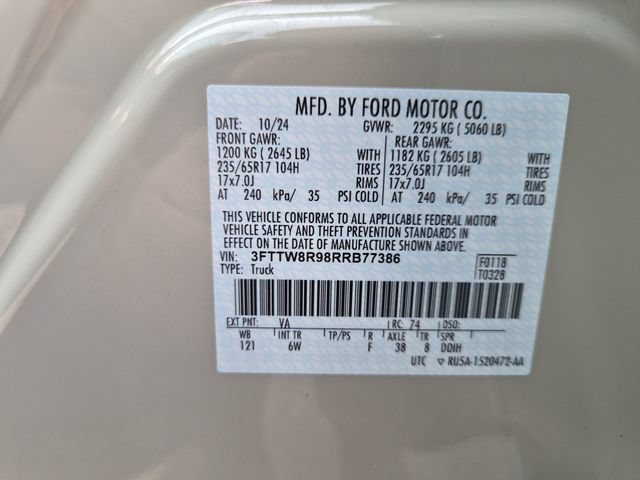 Certified 2024 Ford Maverick Tremor w/ Tremor Off-Road Package AWD/4WD image 25