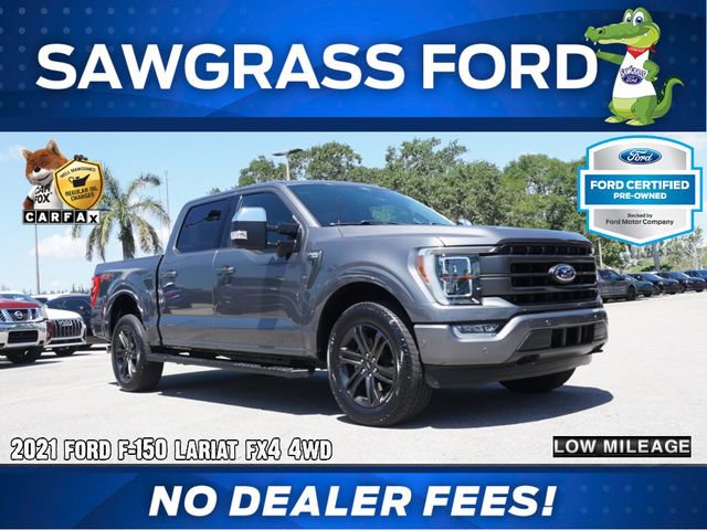 Certified 2021 Ford F150 Lariat w/ Equipment Group 502A High AWD/4WD image 1