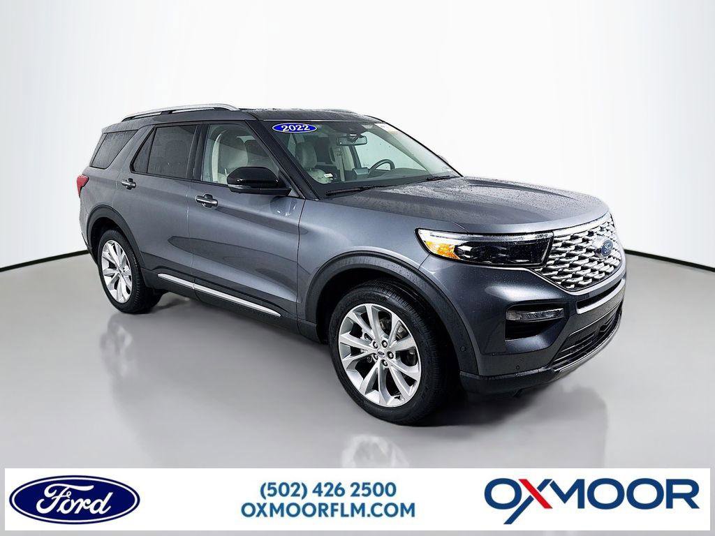 Certified 2022 Ford Explorer Platinum w/ Equipment Group 601A