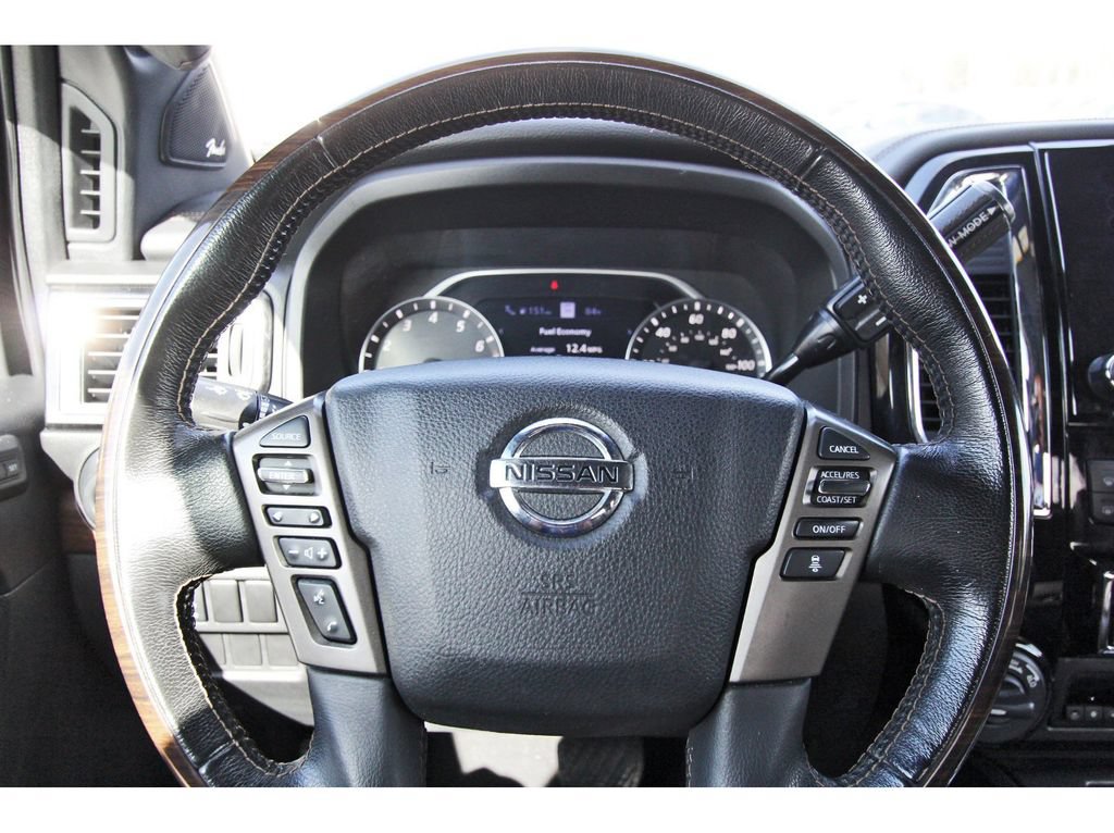 Used 2021 Nissan Titan Platinum Reserve w/ Off Road Protection Package AWD/4WD image 12
