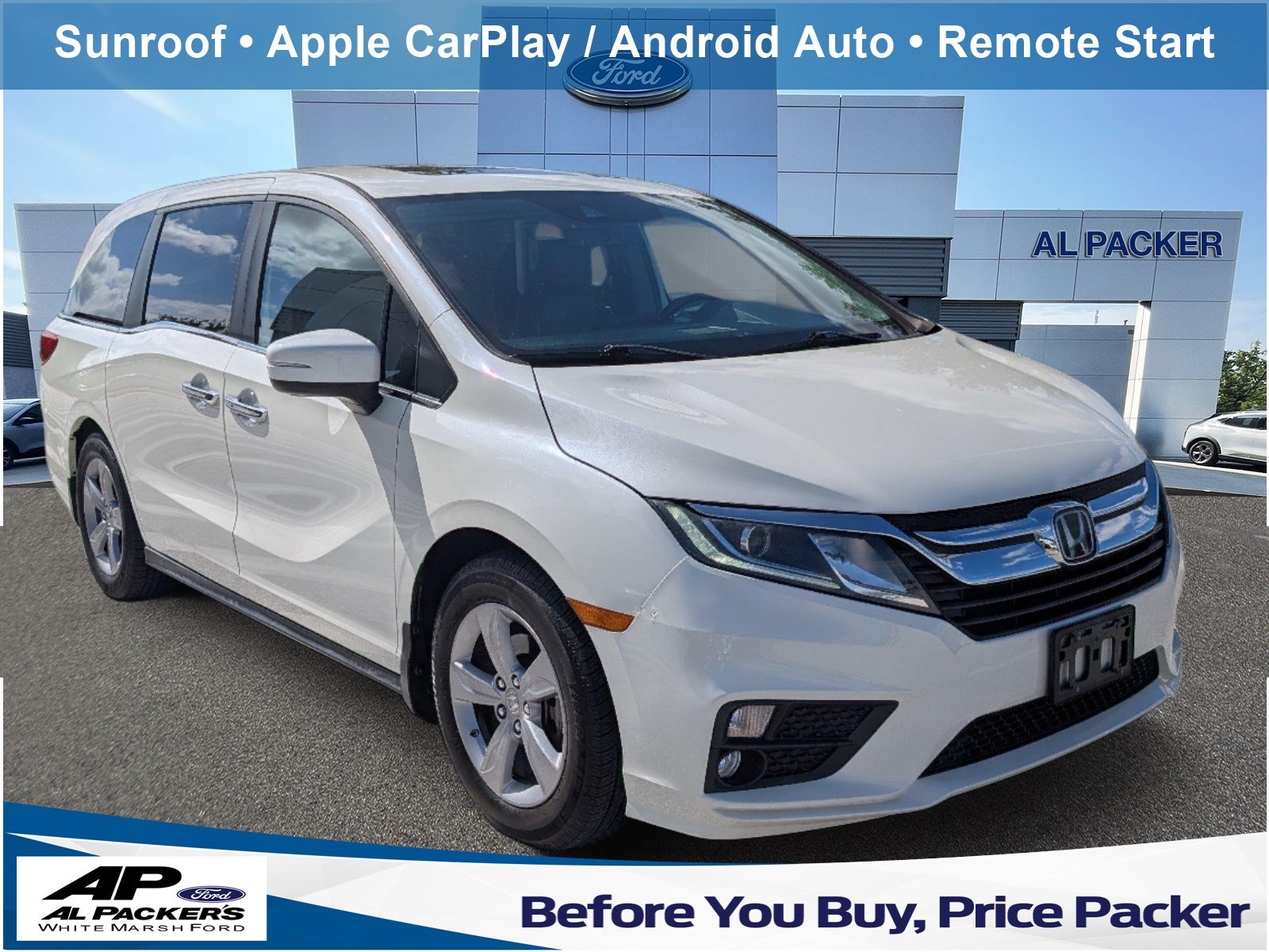 Used 2019 Honda Odyssey EX-L
