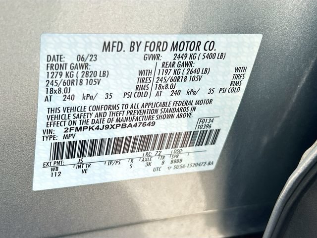 Certified 2023 Ford Edge SEL AWD/4WD image 38