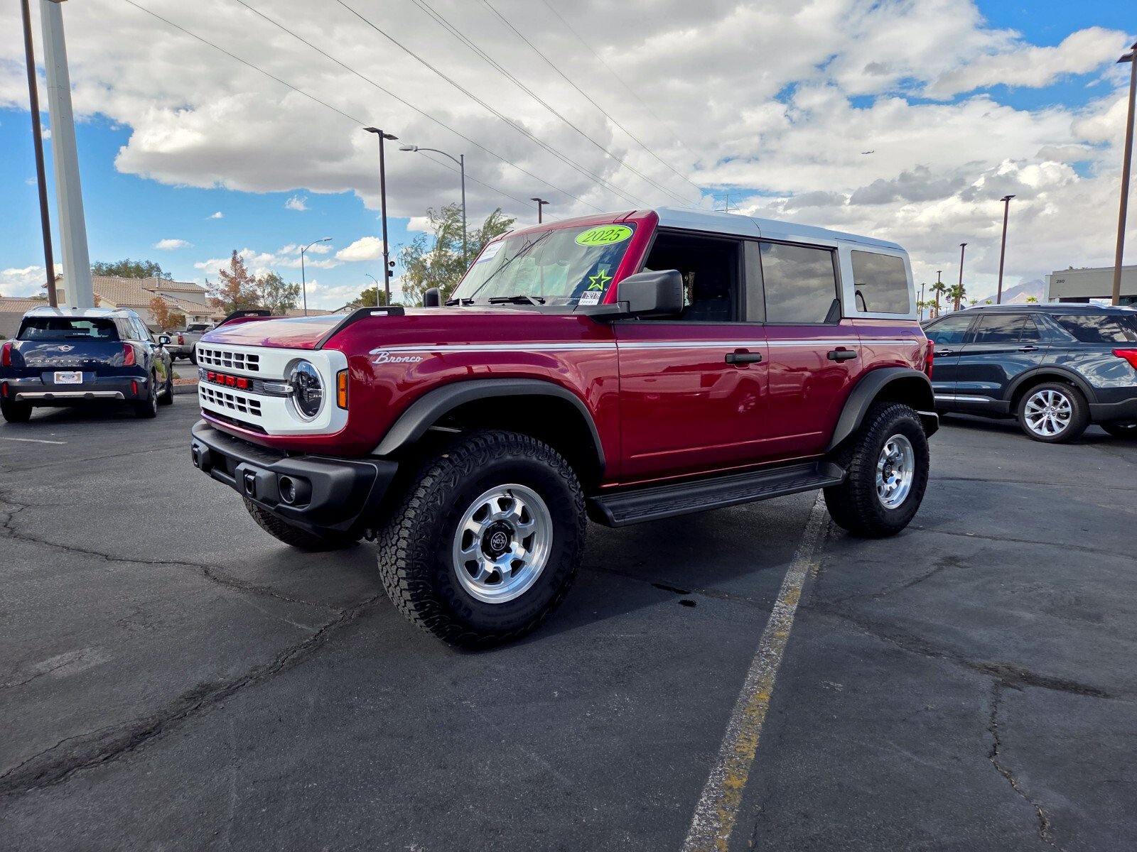 Certified 2025 Ford Bronco Heritage Edition AWD/4WD image 2