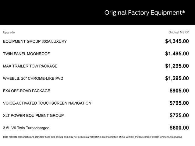 Certified 2019 Ford F150 XLT w/ Equipment Group 302A Luxury image 12