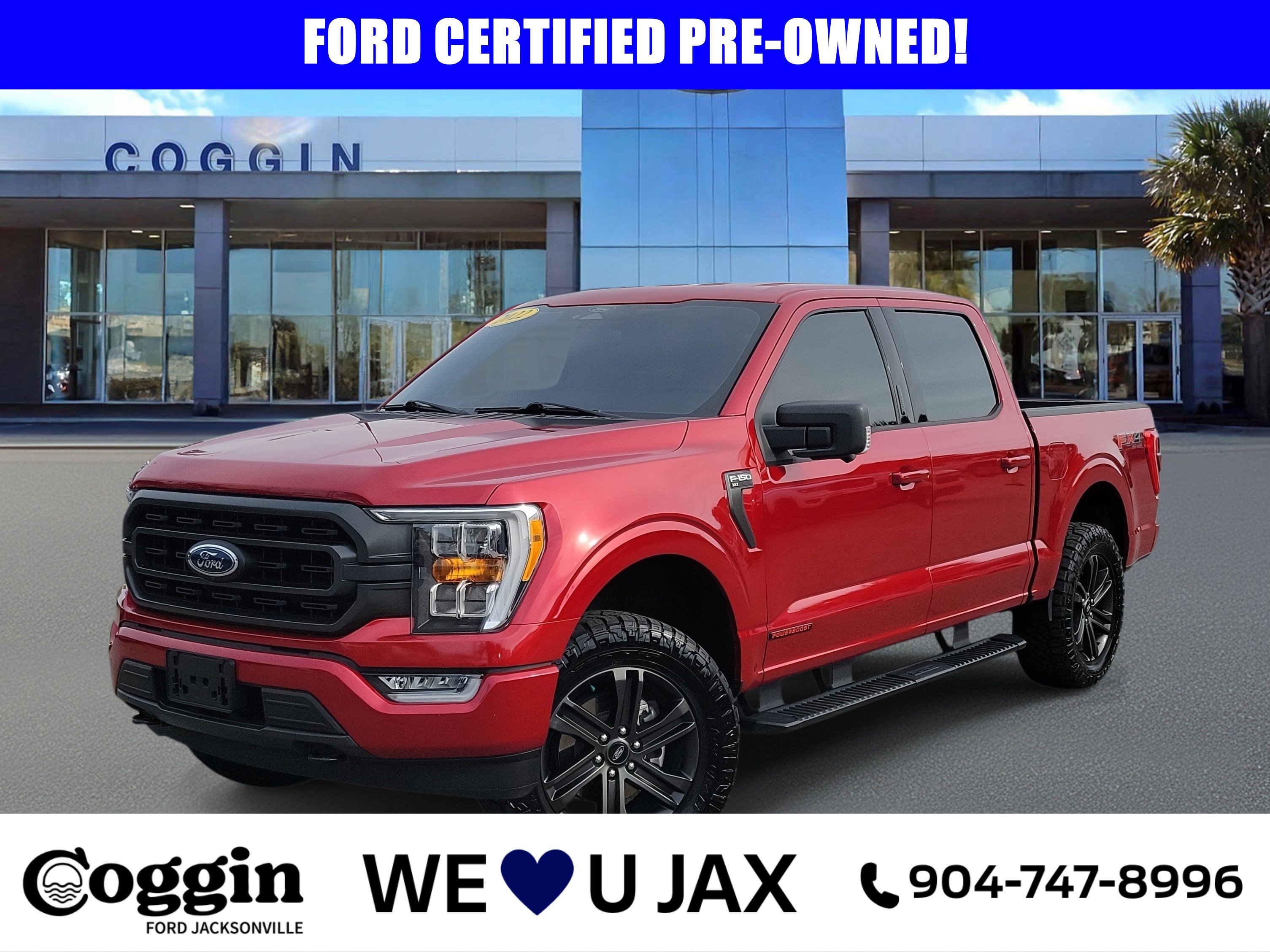 Certified 2022 Ford F150 XLT w/ Equipment Group 302A High