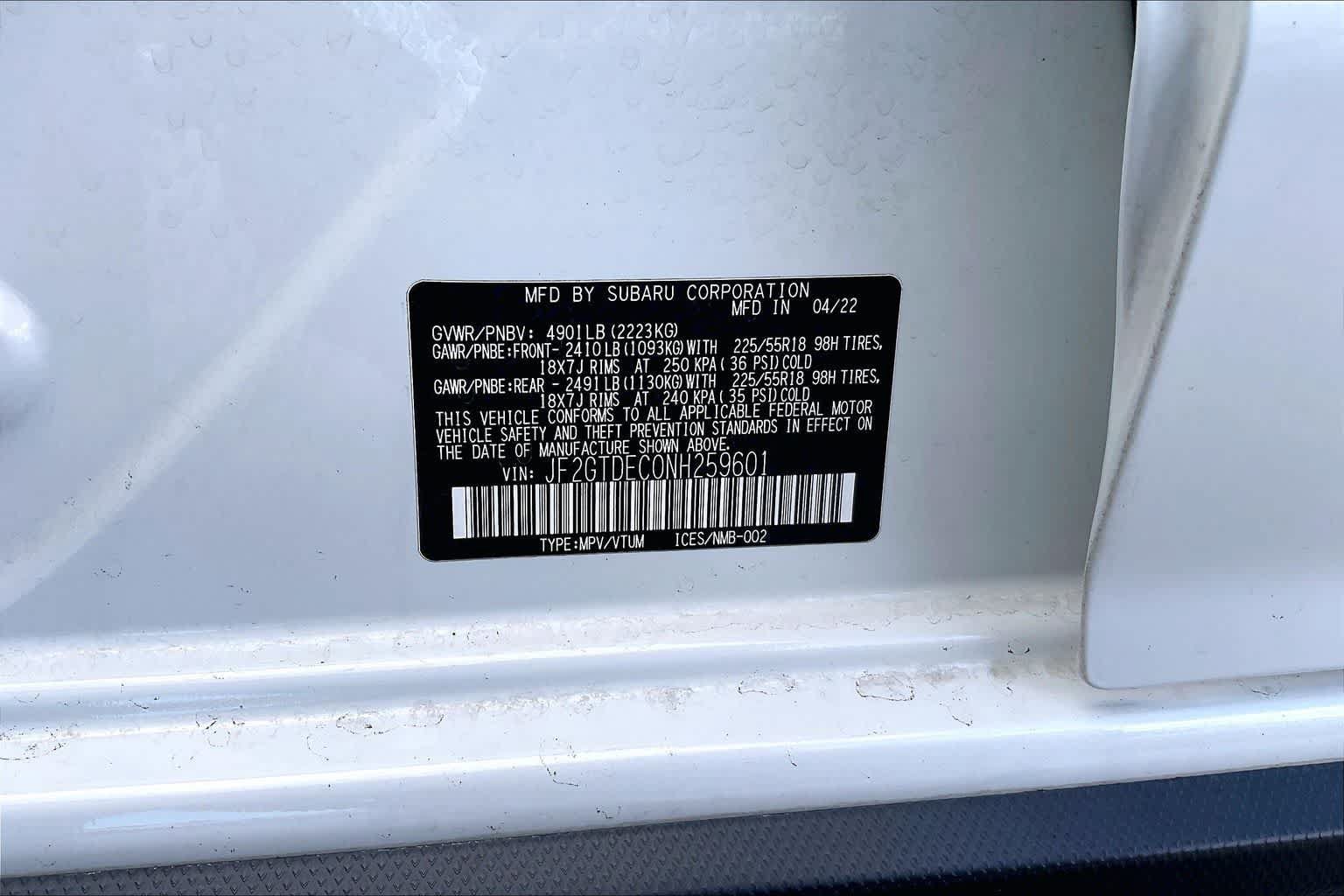 Used 2022 Subaru Crosstrek Hybrid AWD/4WD image 20