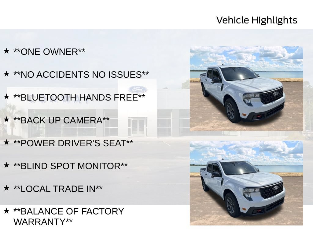 Certified 2025 Ford Maverick XLT w/ XLT Luxury Package AWD/4WD image 6