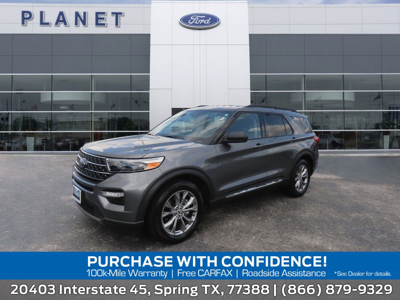 Certified 2022 Ford Explorer XLT w/ Equipment Group 202A