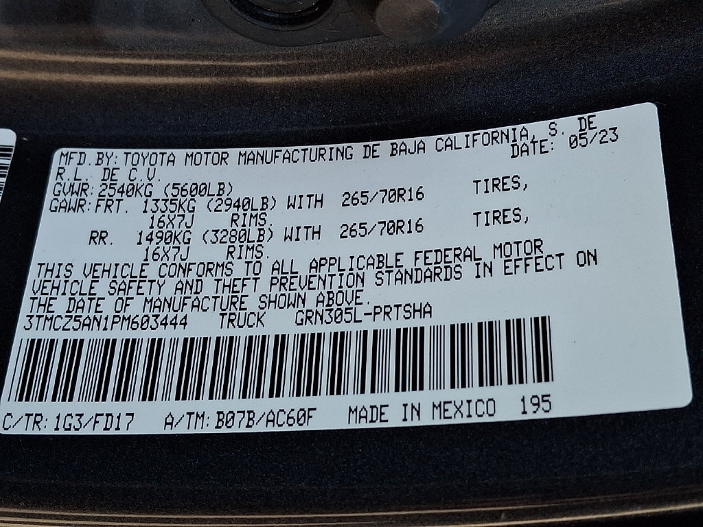Used 2023 Toyota Tacoma TRD Off-Road AWD/4WD image 26