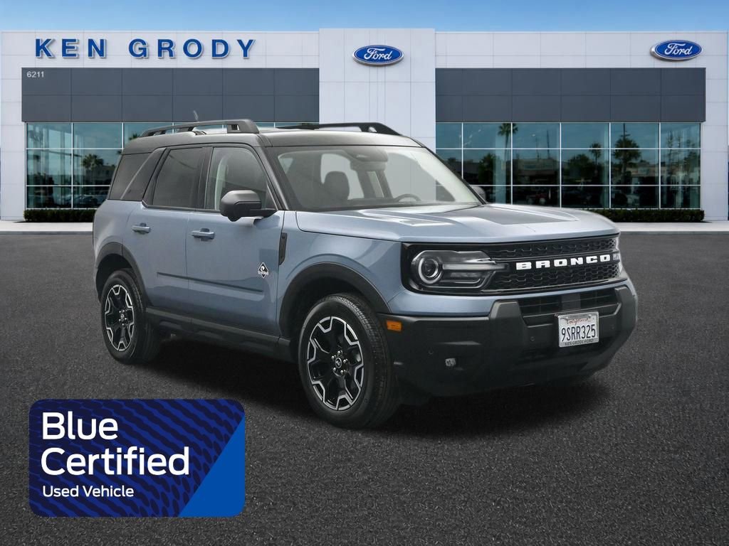 Certified 2025 Ford Bronco Sport Outer Banks w/ Outer Banks Tech Package+