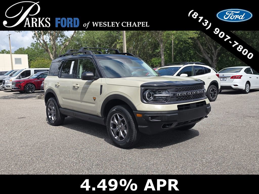 Certified 2024 Ford Bronco Sport Badlands w/ Premium Package AWD/4WD video 1