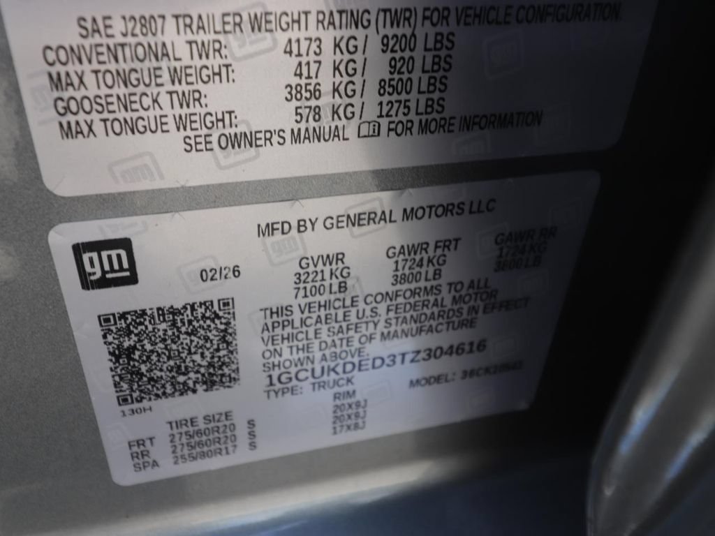 Used 2026 Chevrolet Silverado 1500 LT w/ Z71 Off-Road Package AWD/4WD image 26