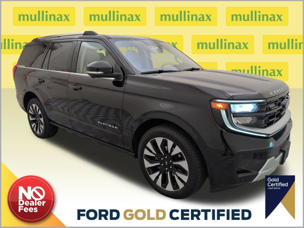 Certified 2025 Ford Expedition Platinum w/ Driver's Package AWD/4WD 360° Tour