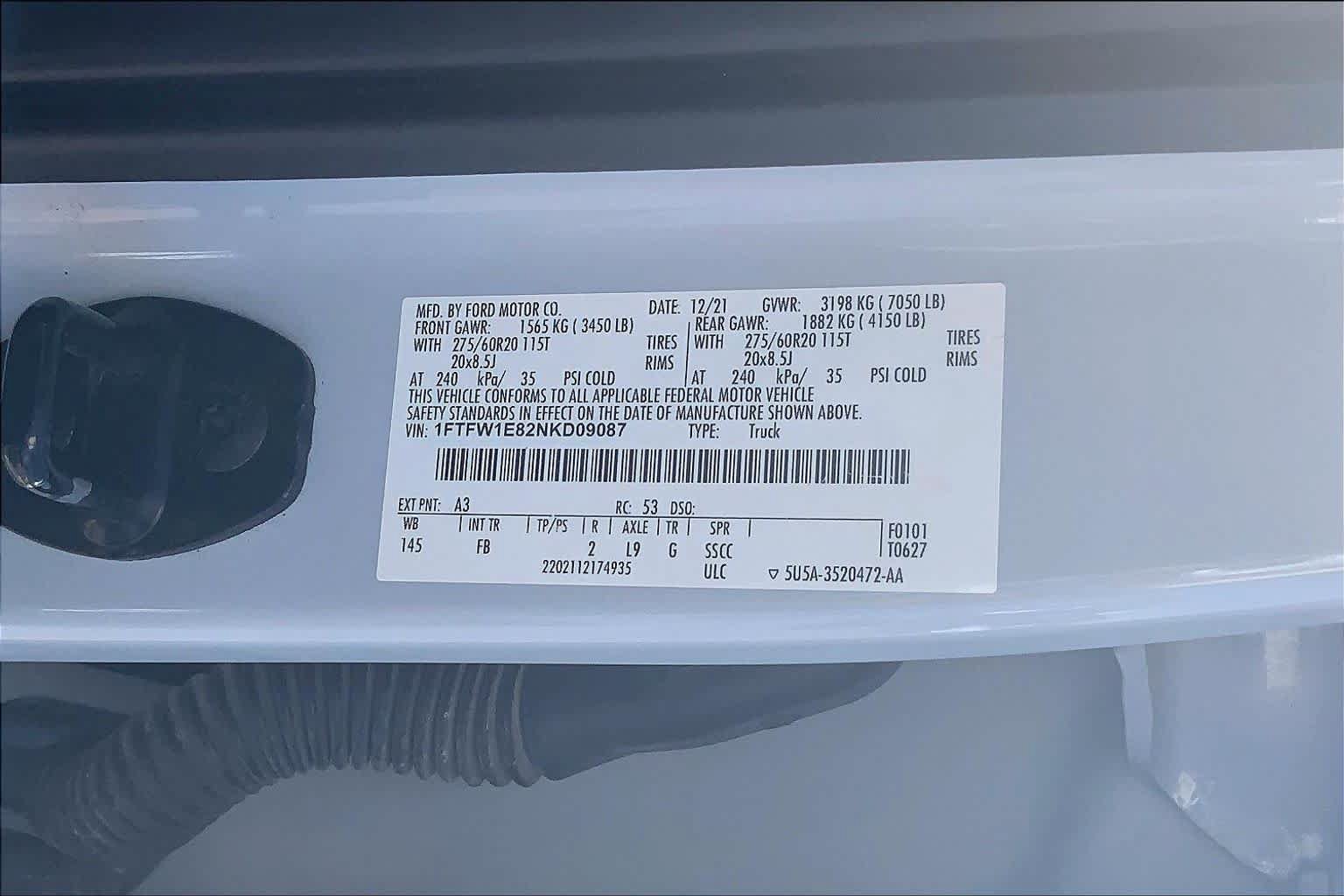 Certified 2022 Ford F150 XLT w/ Equipment Group 302A High AWD/4WD image 32