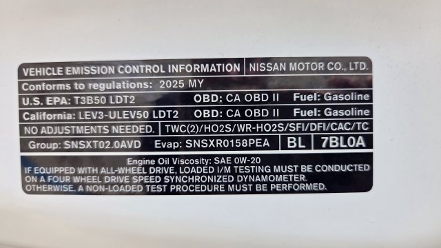 Used 2025 Nissan Murano SL AWD/4WD image 24