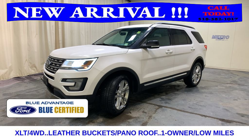 Certified 2017 Ford Explorer XLT w/ Equipment Group 202A
