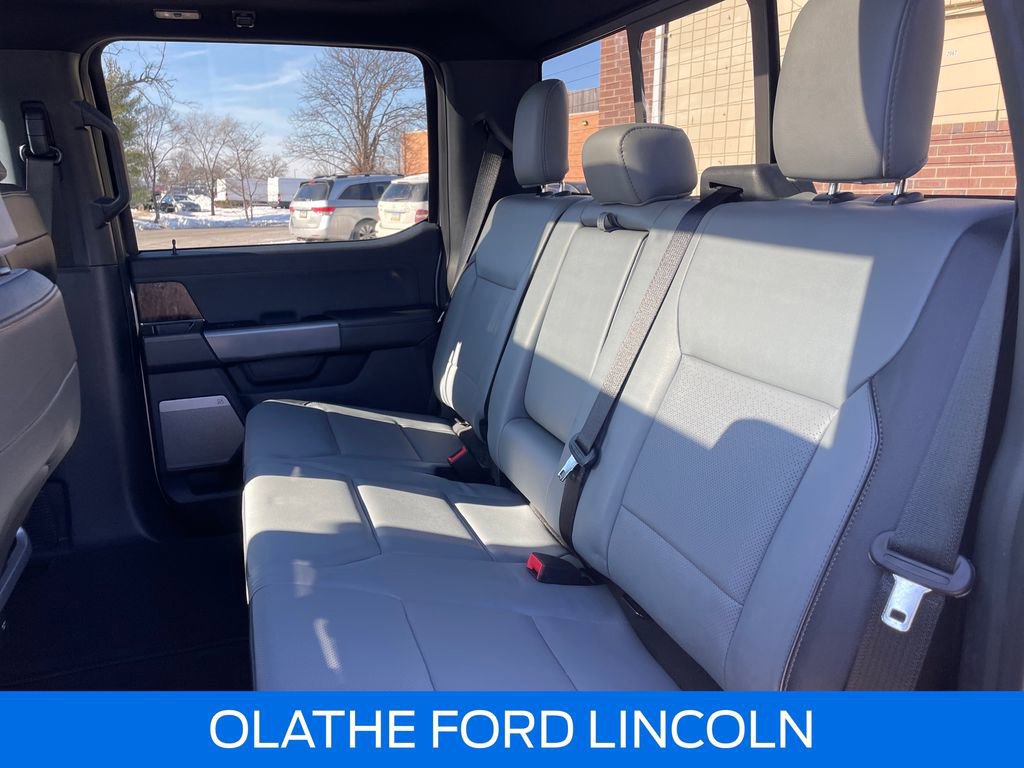 Certified 2023 Ford F150 Lightning Lariat w/ Equipment Group 511A High image 29