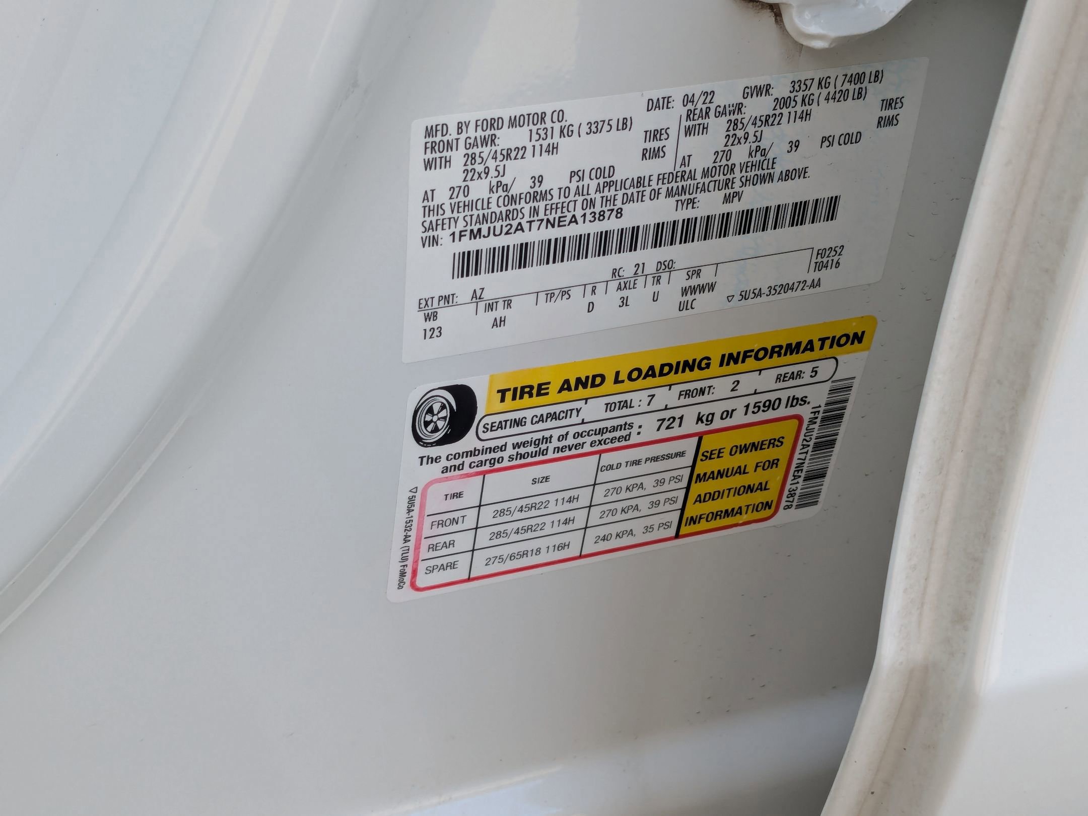 Certified 2022 Ford Expedition Limited image 48