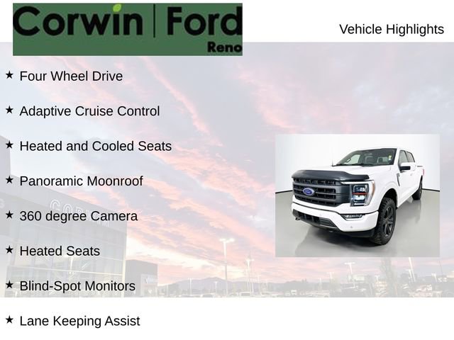 Certified 2023 Ford F150 Lariat w/ Equipment Group 502A High image 6