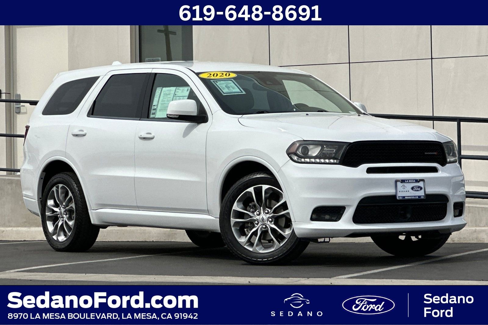 Used 2020 Dodge Durango GT AWD/4WD image 1