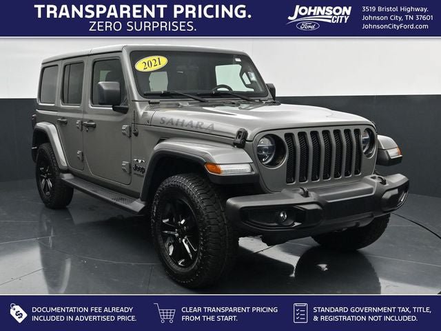 Used 2021 Jeep Wrangler Unlimited Sahara