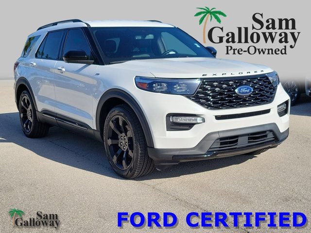 Certified 2022 Ford Explorer ST-Line w/ Class IV Trailer Tow Package RWD image 1
