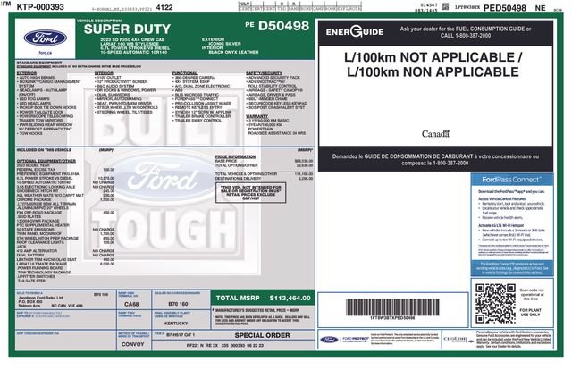 Certified 2023 Ford F350 Lariat w/ Lariat Ultimate Package AWD/4WD image 9