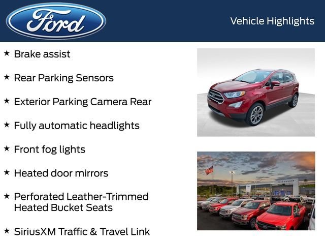 Certified 2020 Ford EcoSport Titanium AWD/4WD image 9