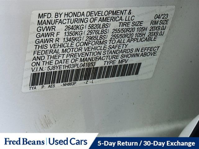 Used 2023 Acura MDX A-Spec image 35
